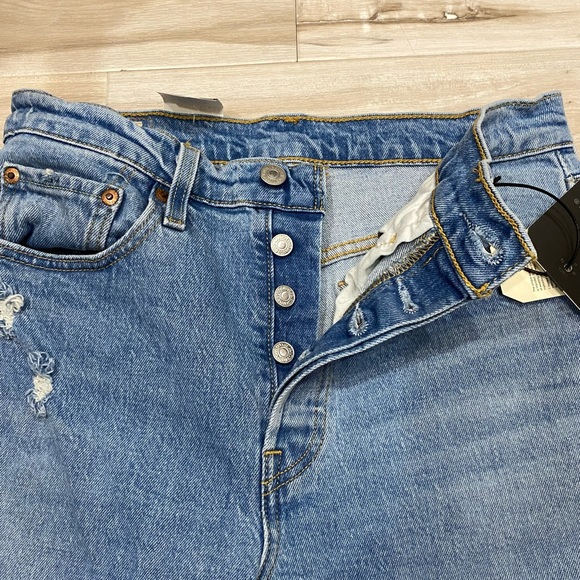 NWT Levi’s 501 High Rise Skinny size 27x28 - Picture 4 of 4